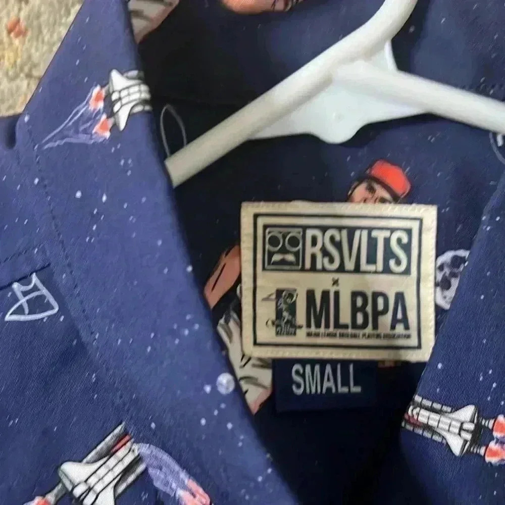 RSVLTS HOU Astros Altuve MLBPA Kunuflex Shirt L - Picture 2 of 6